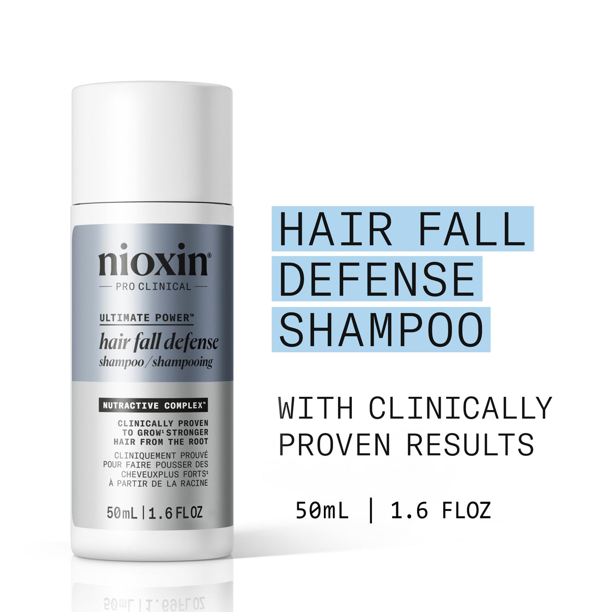Nioxin Age Defense shampoo lather close-up illustrating gentle cleansing and foam