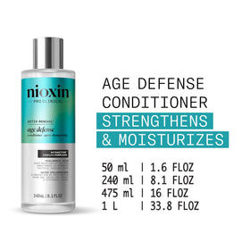 NIOXIN conditioner open cap showing creamy texture and lightweight feel