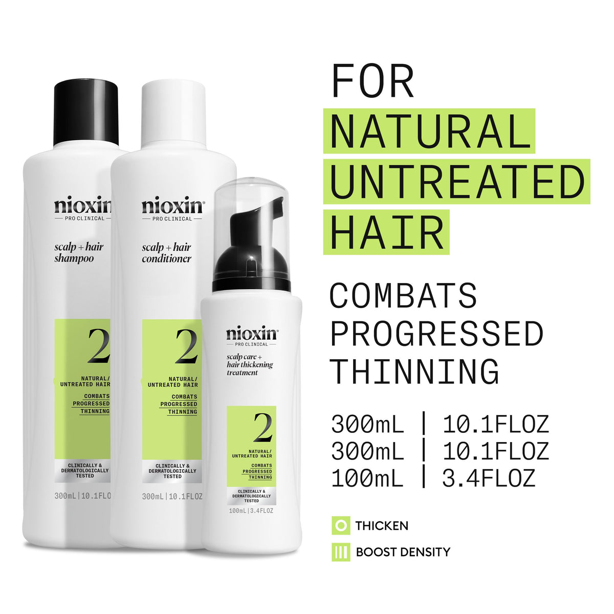 NIOXIN conditioner texture on fingers showing lightweight moisturizing effect