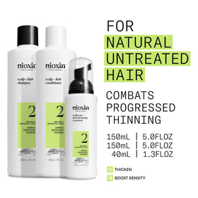 Nioxin scalp therapy conditioner cream detail for lightweight hydration