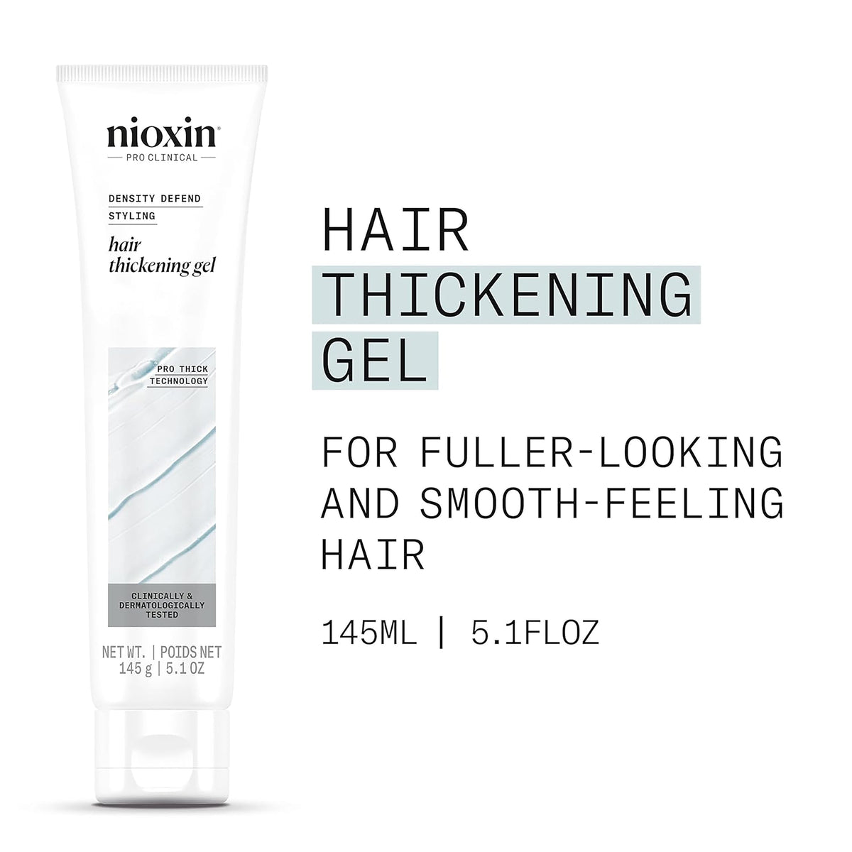 NIOXIN bottle pump close-up highlighting easy dispensing and control
