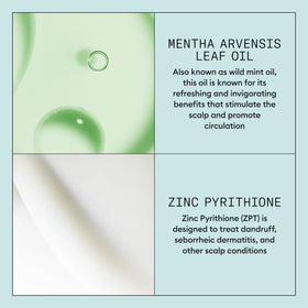 Applying Nioxin on wet hair to soothe scalp and reduce itchiness