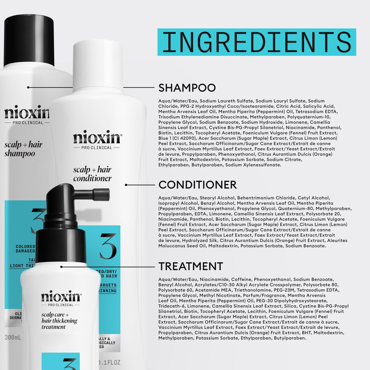 NIOXIN lifestyle shot of colored hair looking fuller and healthier