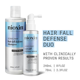 NIOXIN shampoo close-up foam demonstrating gentle cleansing benefit