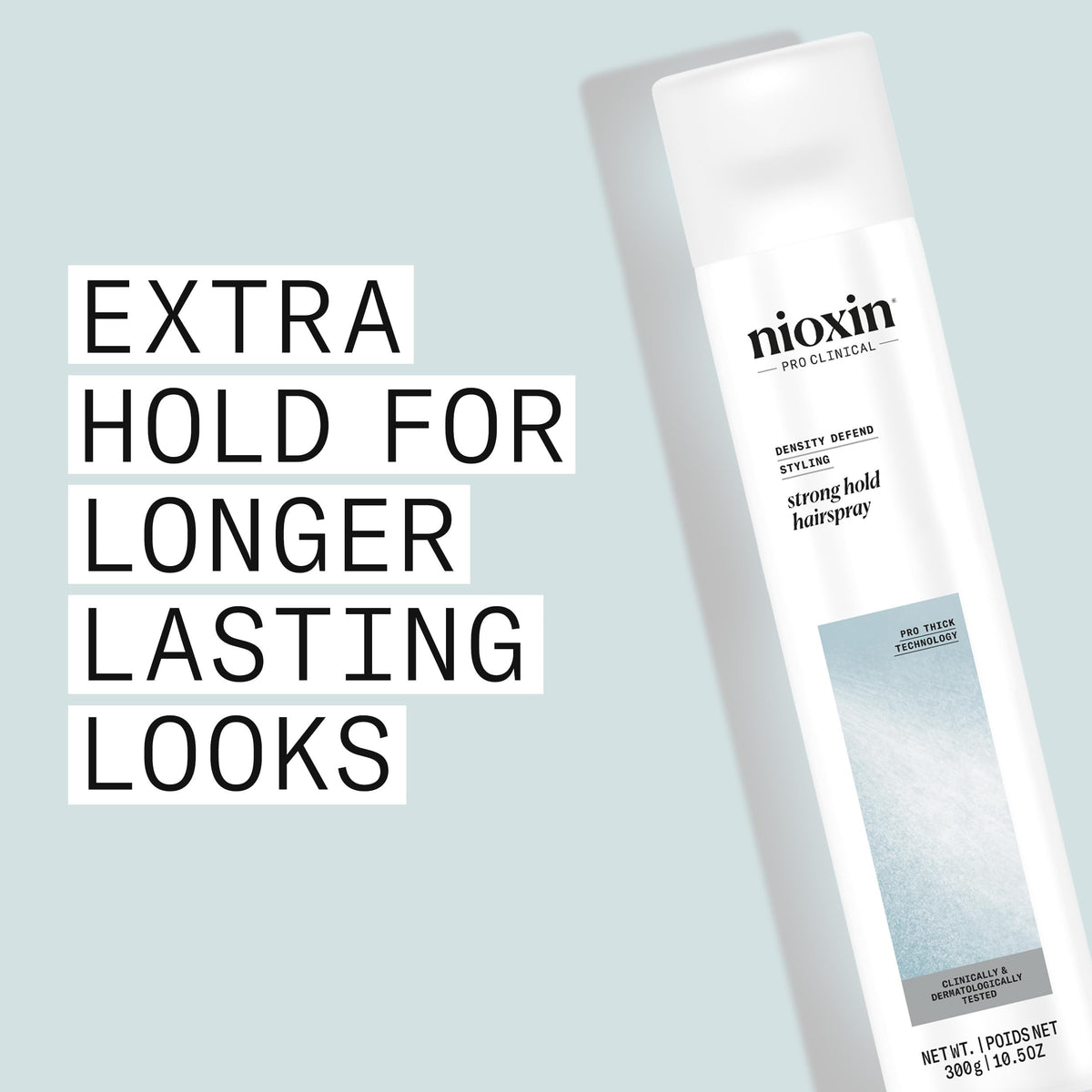 NIOXIN aerosol nozzle close-up for precise application control