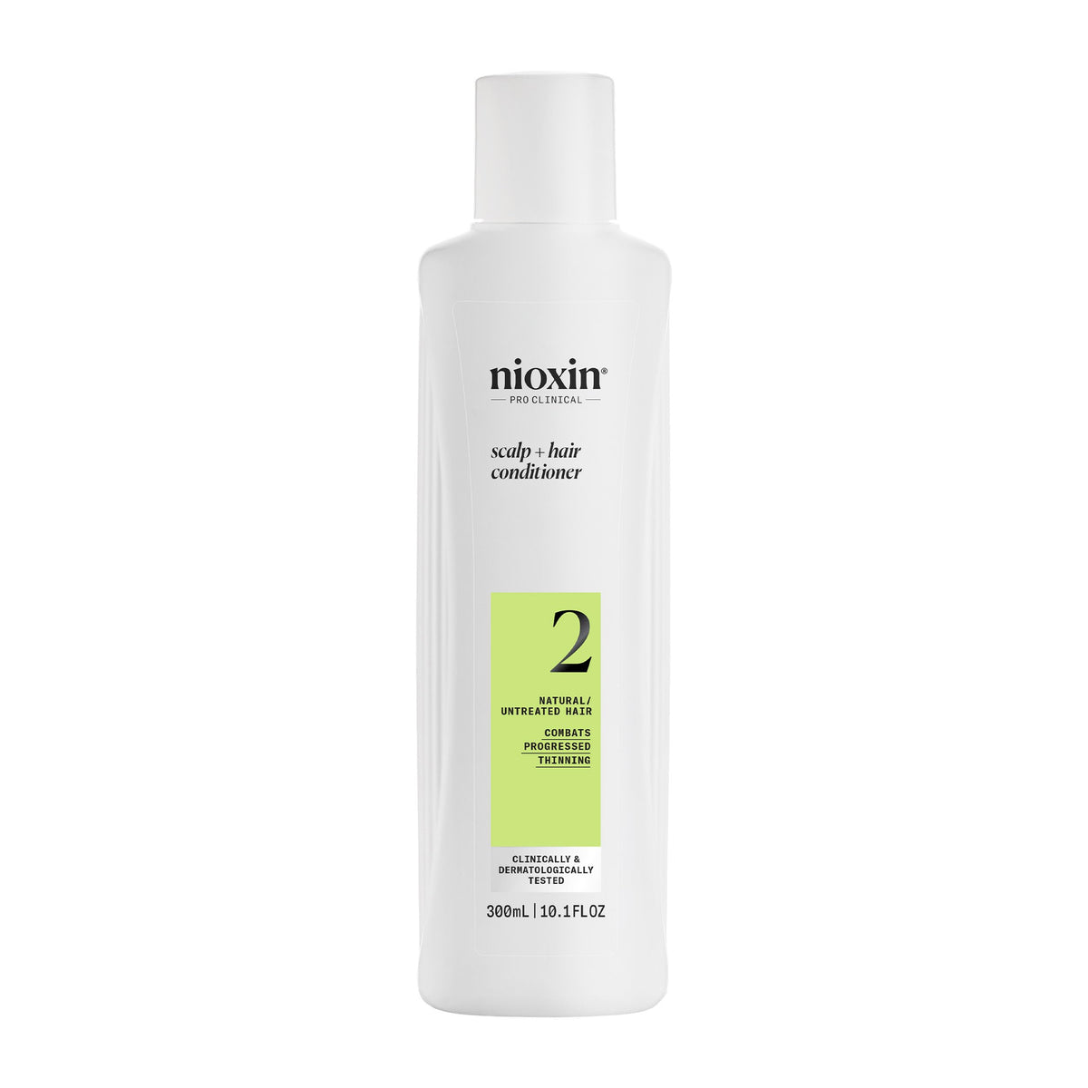 Nioxin front bottle showing packaging and volume for clear identification