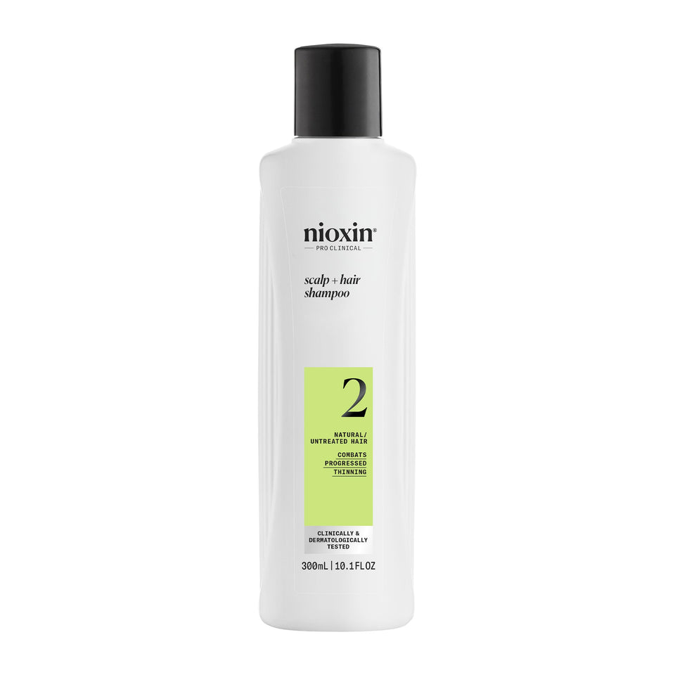 Nioxin front packaging showing bottle and clear product branding for recognition and trust