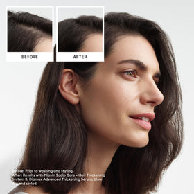 Nioxin back label with ingredients and usage directions for consumer clarity