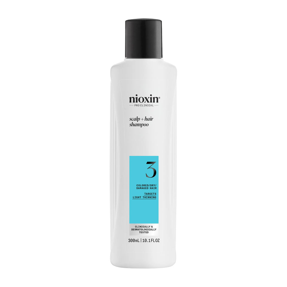 NIOXIN front packaging showing bottle and product name for clarity and trust