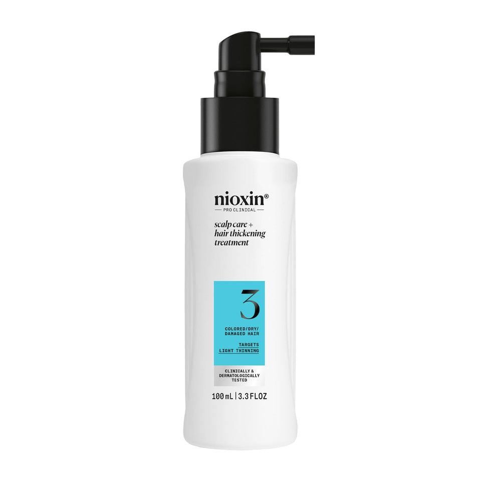 Nioxin System 3 front packaging showing product and label benefits