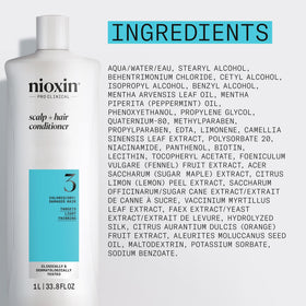 Nioxin System 3 in salon setting showing professional-grade scalp treatment