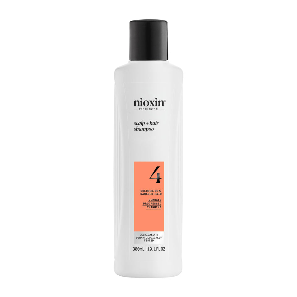 nioxin front bottle showing branding and product clarity benefit