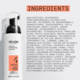 NIOXIN styled hair lifestyle scene showing improved hair body