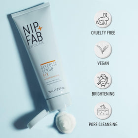 Nip+Fab close-up of scrub texture revealing gentle exfoliating finish