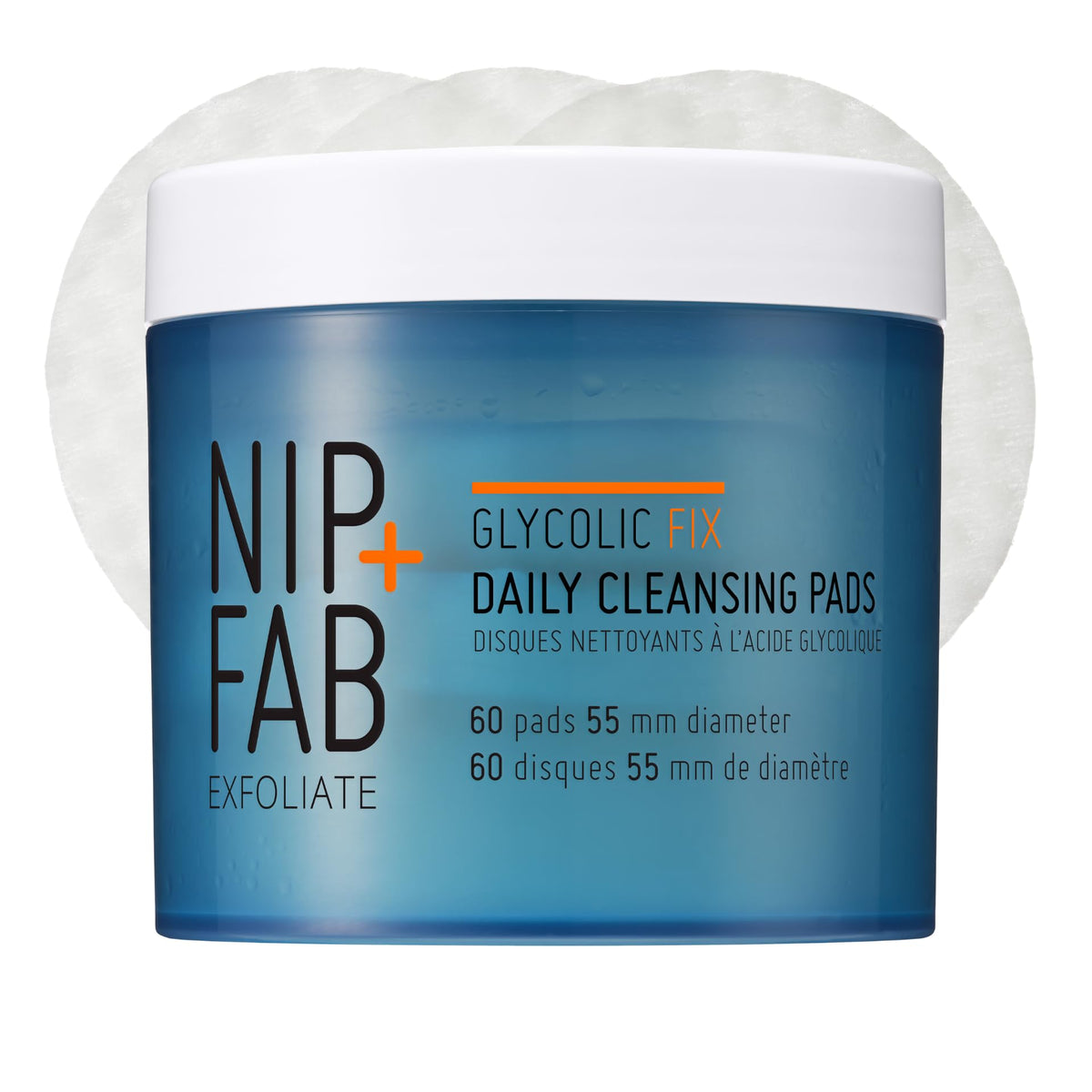 NIP+FAB jar front view showing packaging and product name for quick recognition