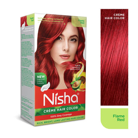 Nisha kit contents displayed for easy at-home application benefit