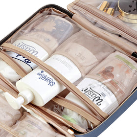 NISHEL folded compact in suitcase, lightweight design saves packing space