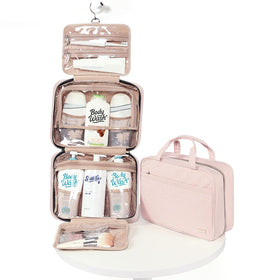 NISHEL elastic pocket close-up securing brushes and bottles to prevent shifting