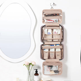 NISHEL unfolded interior showing compartments and organized storage benefit