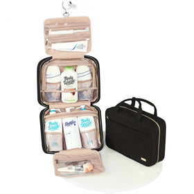 NISHEL zippered front pocket closeup securing small items and valuables benefit