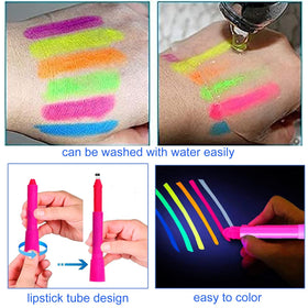 NIUEFH open paint sticks laid out to show vivid color range and selection
