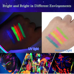 NIUEFH paint stick held in hand showing compact travel-friendly size
