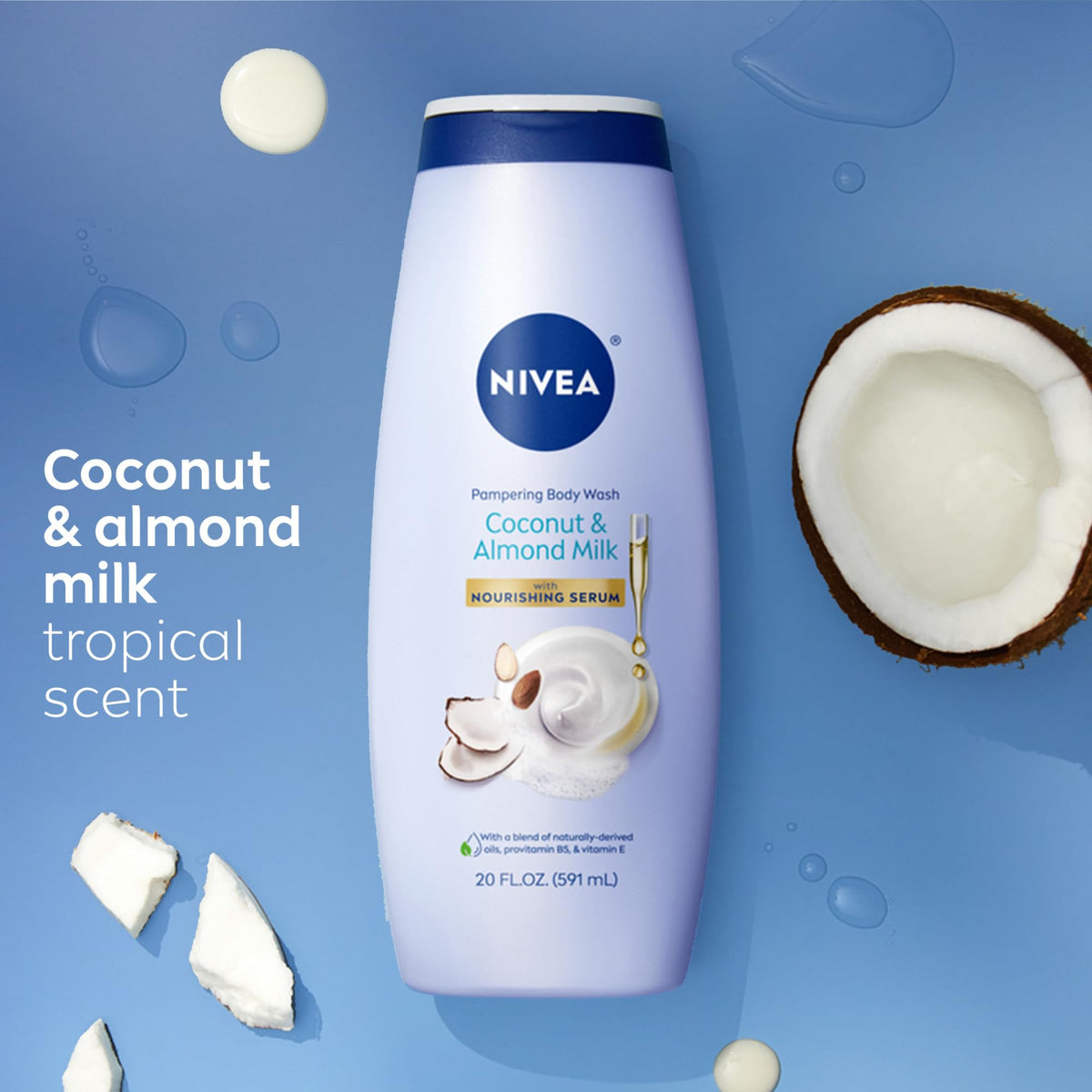 NIVEA smooth arm after shower illustrating softer moisturized skin appearance