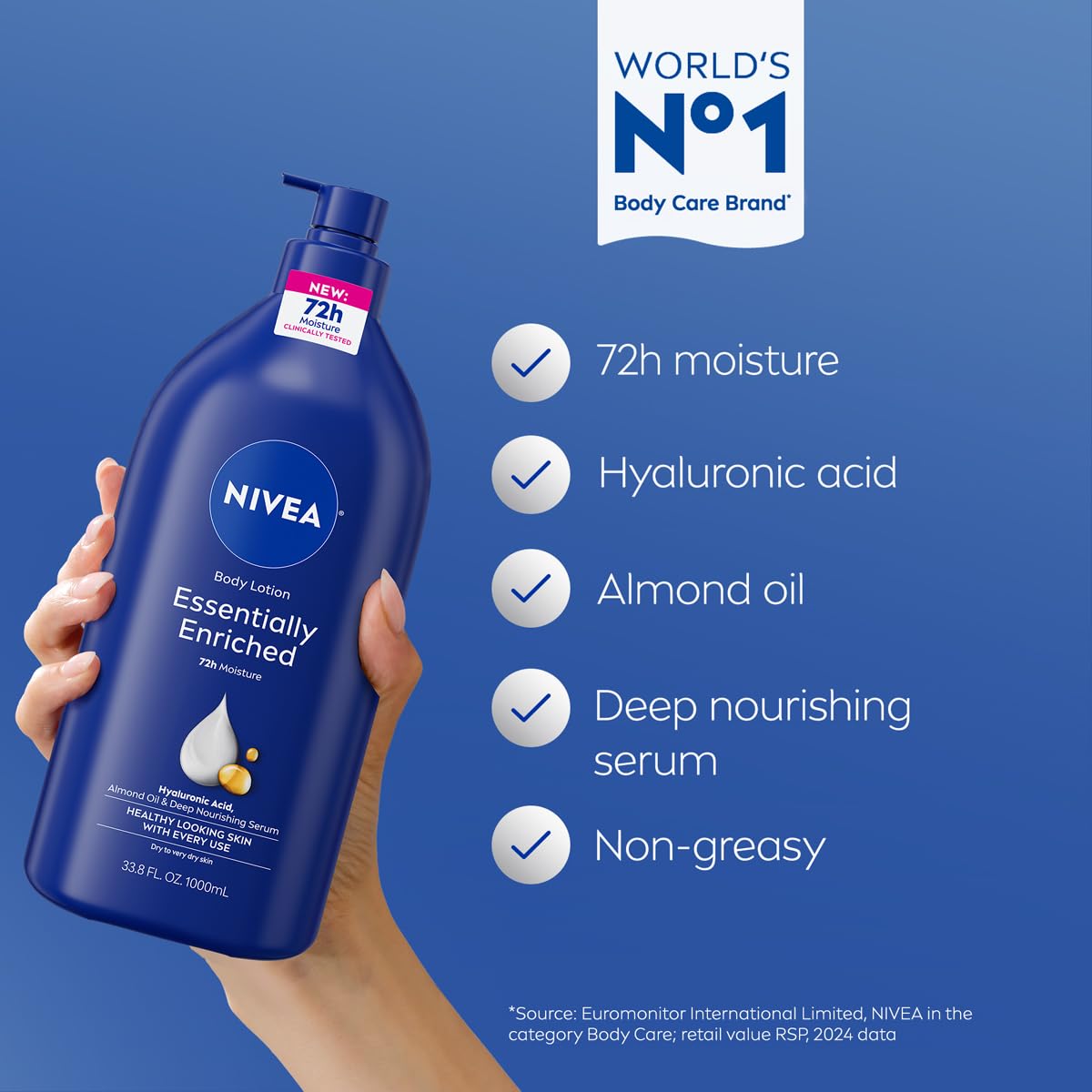 NIVEA almond oil ingredient close-up illustrating nourishing benefits