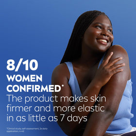 NIVEA applied after shower on legs illustrating smooth hydrated skin
