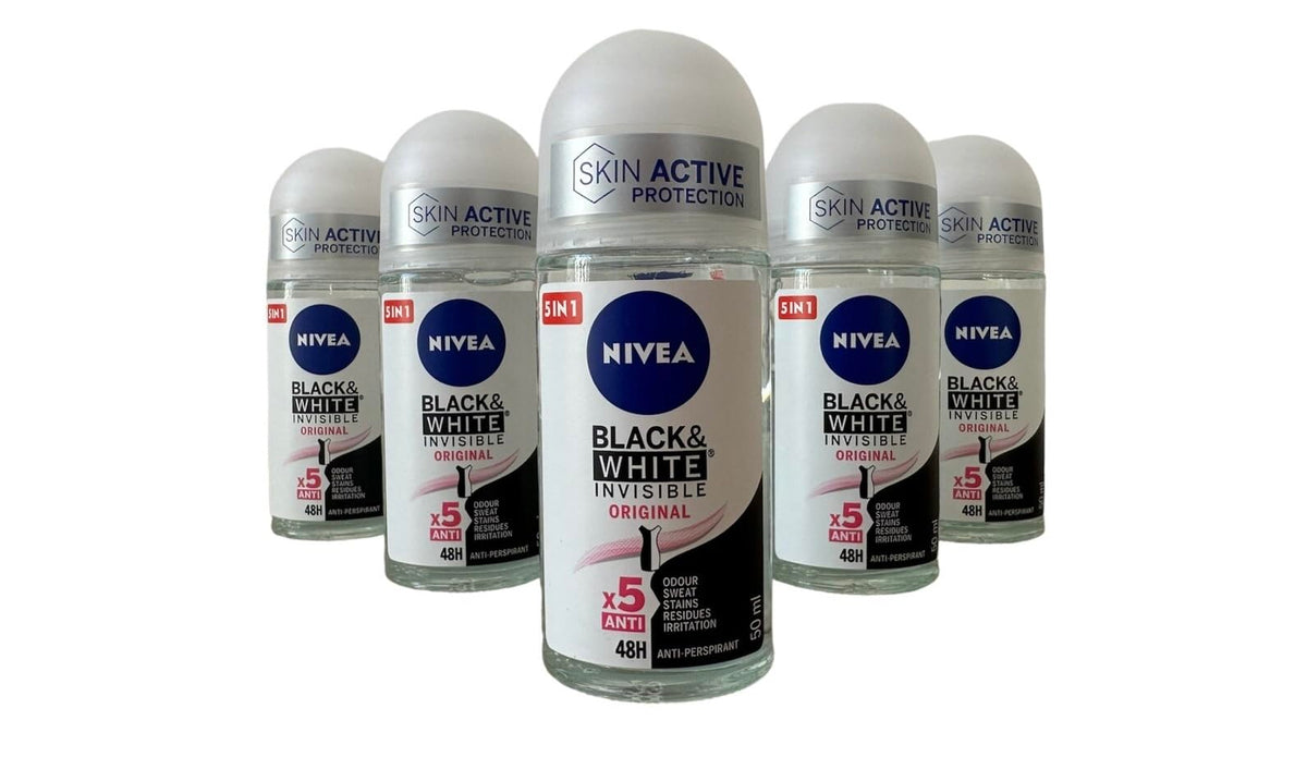 NIVEA being applied to underarm demonstrating easy use and quick drying