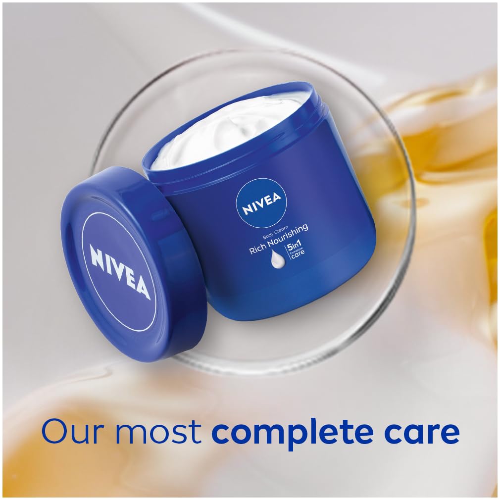NIVEA applying to arm demonstration showing smooth spread and immediate softening benefit