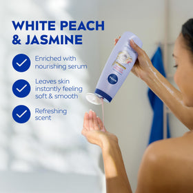 NIVEA back label with ingredients and directions for user clarity and safety
