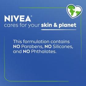 NIVEA in a bathroom routine setup showing daily-use compatibility and convenience