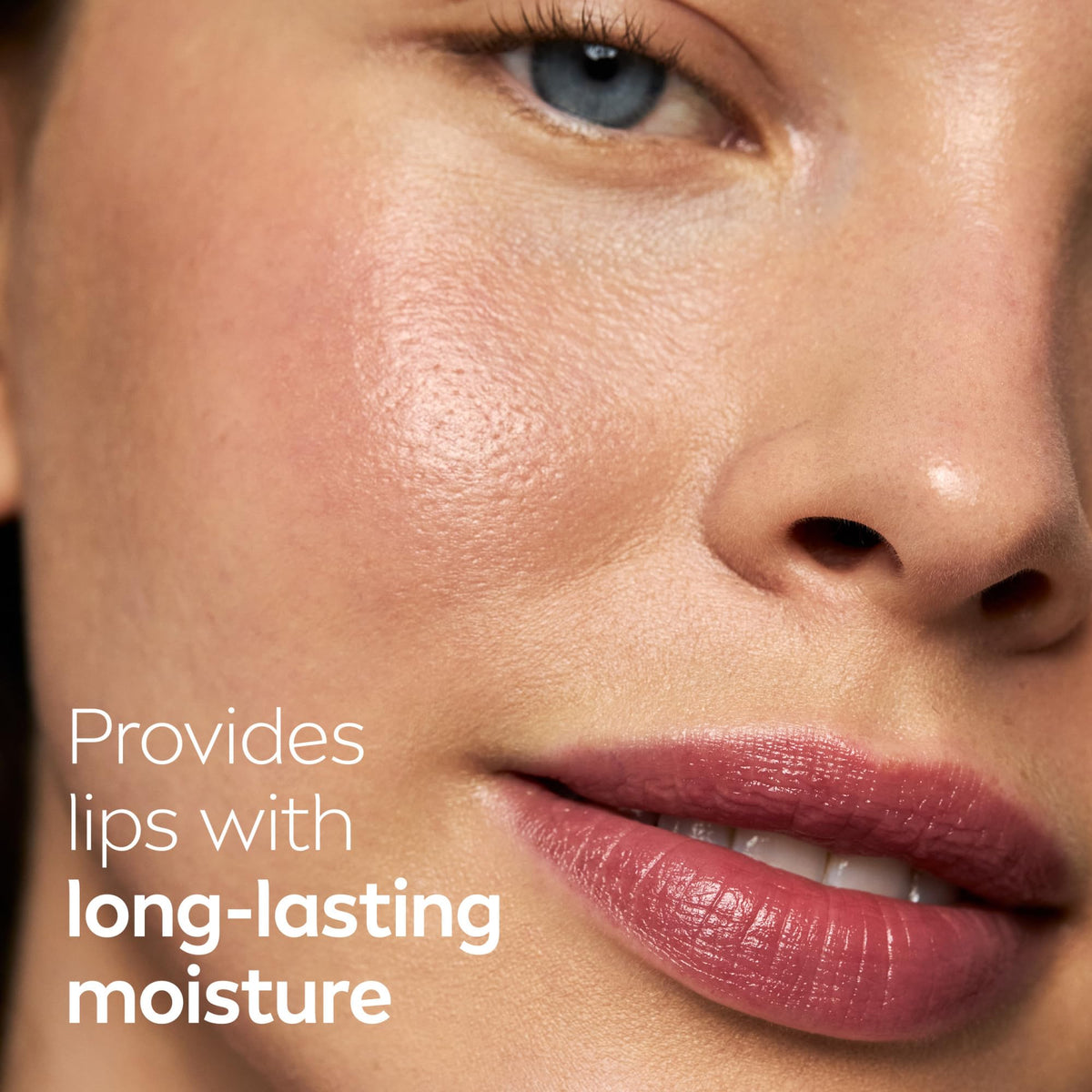 NIVEA in hand comparing stick size and travel-friendly benefit