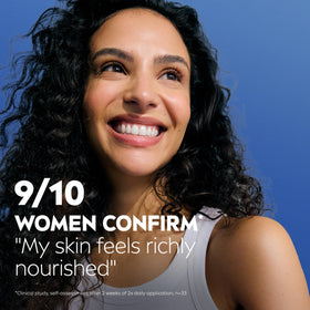 NIVEA application on foot illustrating targeted intensive care