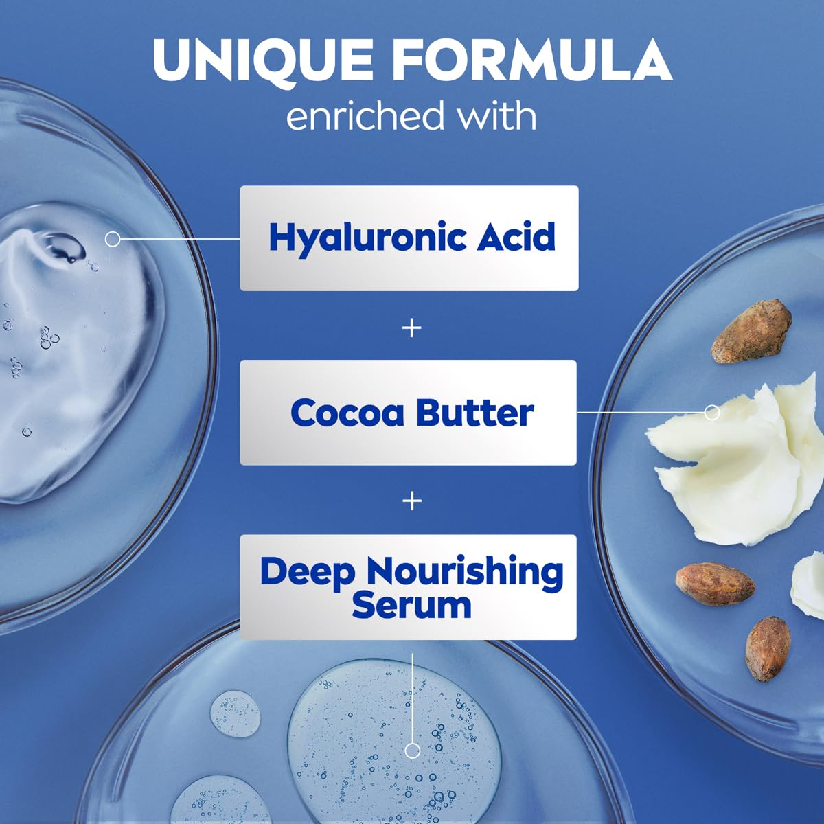 NIVEA used on foot for intensive moisturizing and smoother skin