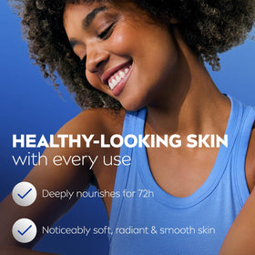 NIVEA being applied to hand to restore softness and reduce dryness