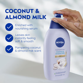 NIVEA creamy foam texture close-up, shows rich lather for gentle cleansing