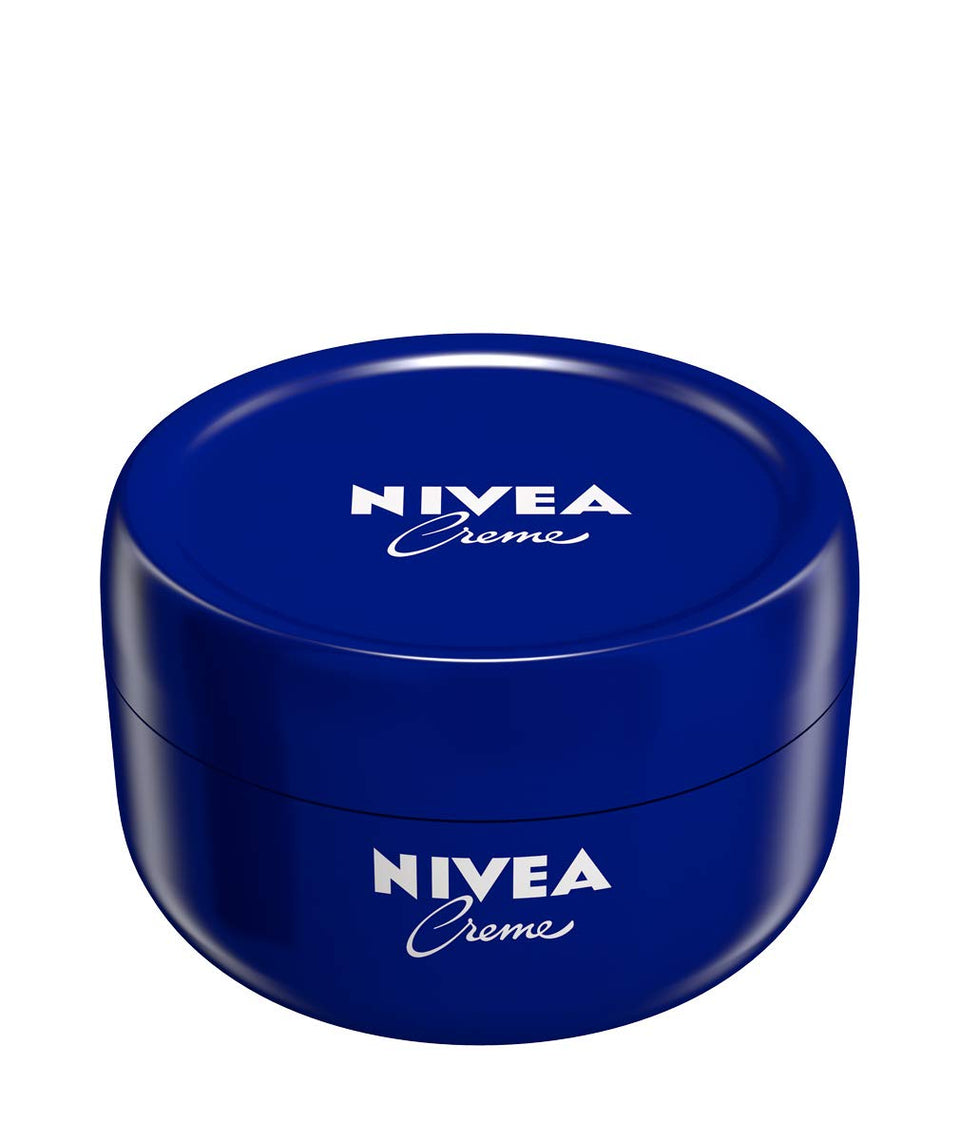 NIVEA tub front view showing brand and clear labeling for easy identification
