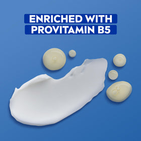 NIVEA label close-up showing Provitamin B5 ingredient benefit