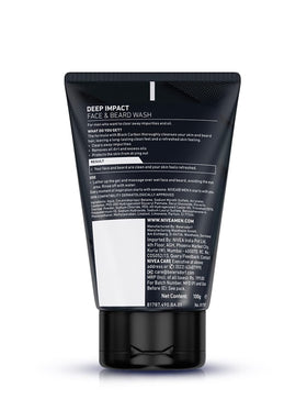 NIVEA Men Deep Impact placed on bathroom shelf showing daily routine fit