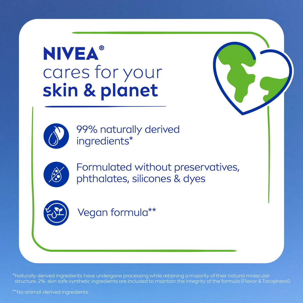 NIVEA balm used outdoors morning light showing fresh, protected lips