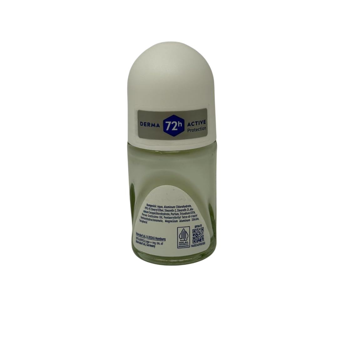 NIVEA travel size next to passport showing compact portability benefit