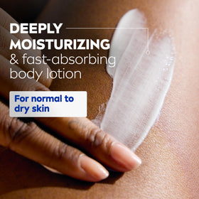 NIVEA duo held in hand demonstrating size and easy-application travel-friendly benefit