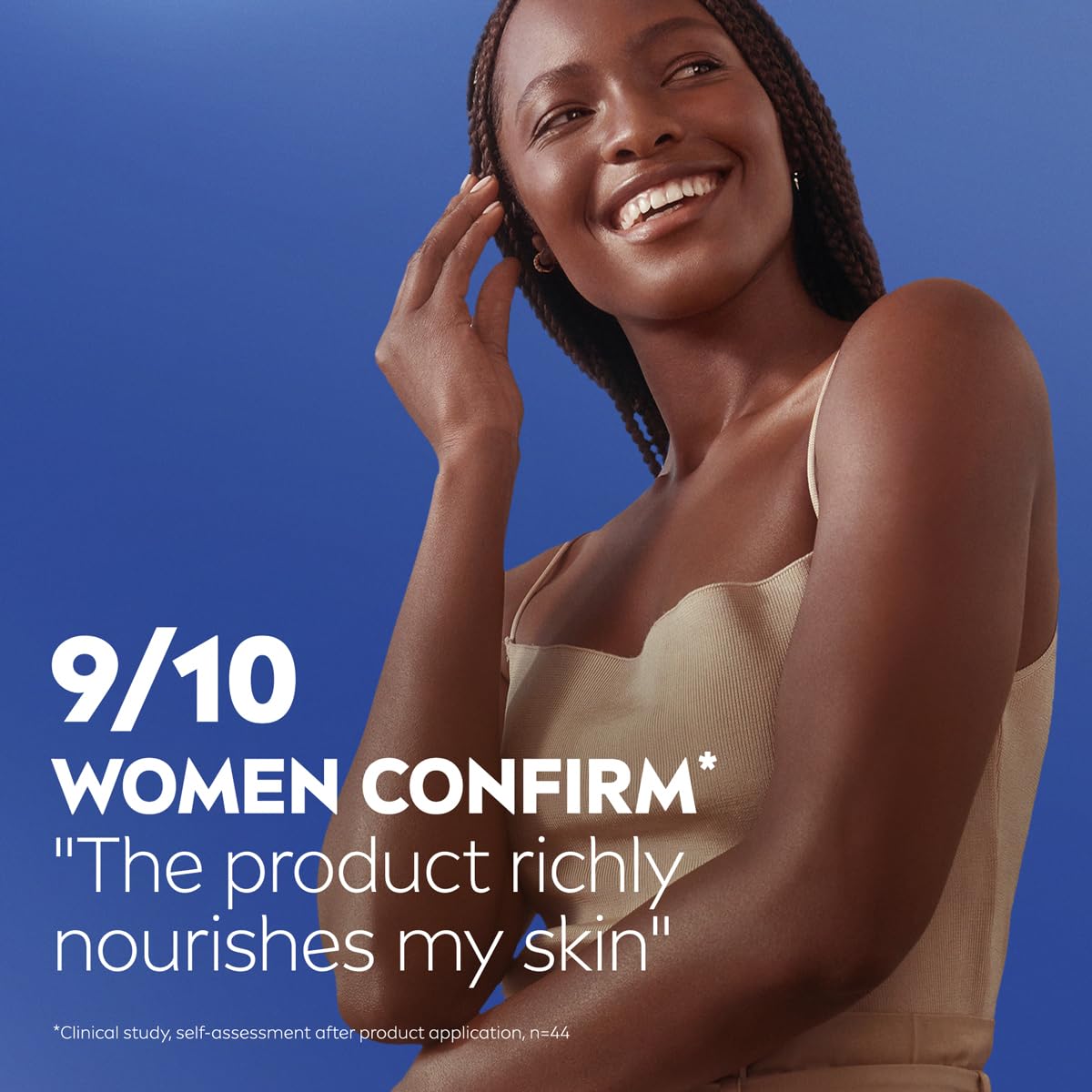 NIVEA feet care close-up showing softening effect on dry skin