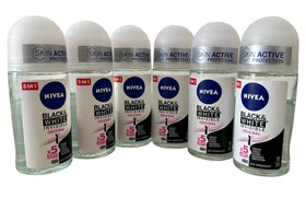 NIVEA front packaging pack of six 50ml bottles showing value and convenience