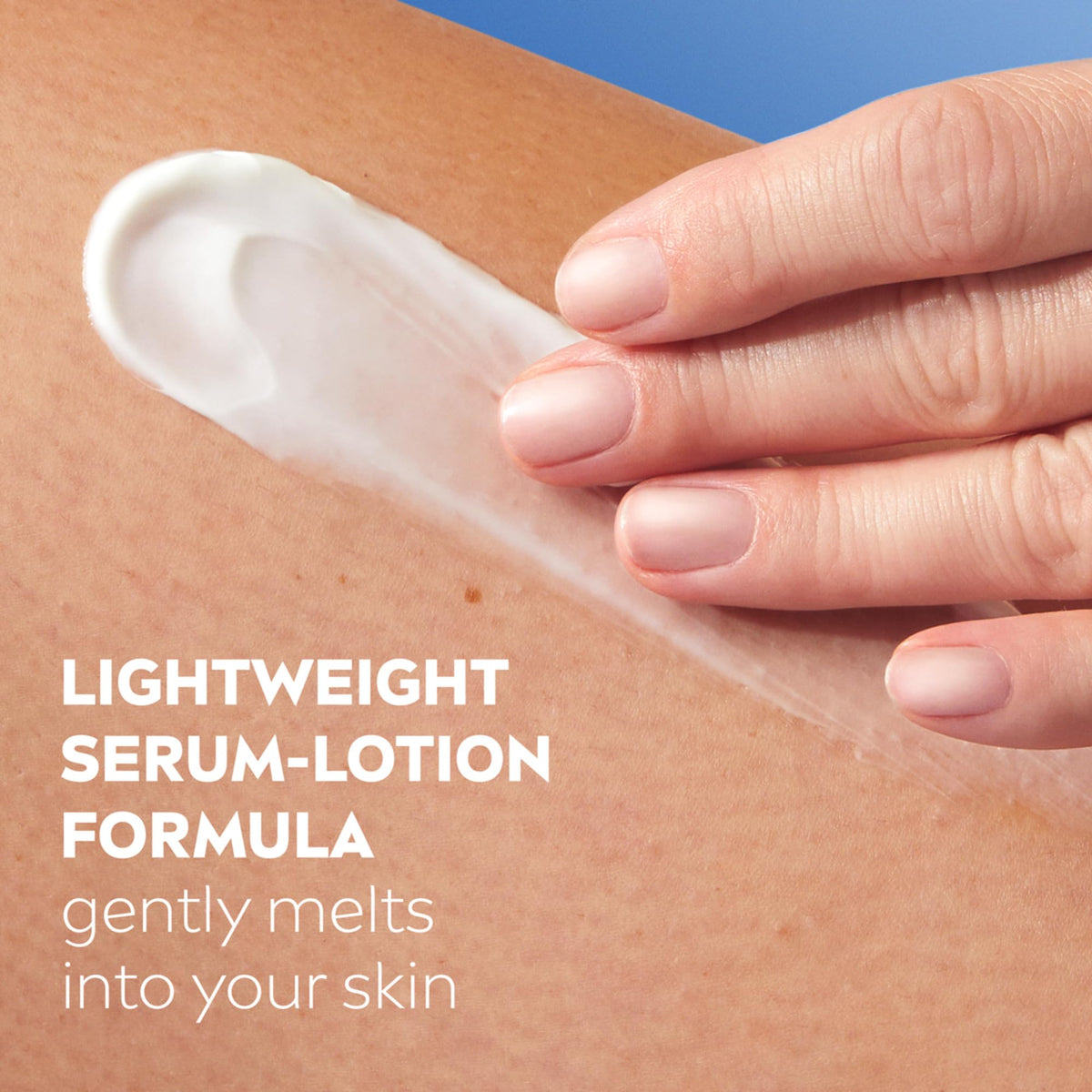 NIVEA ingredient depiction of Q10, hyaluronic acid and vitamin C for skin benefit