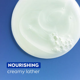 NIVEA label showing ingredient icons and sustainability claims clearly