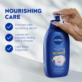 NIVEA creamy lather close-up demonstrating soft skin feel