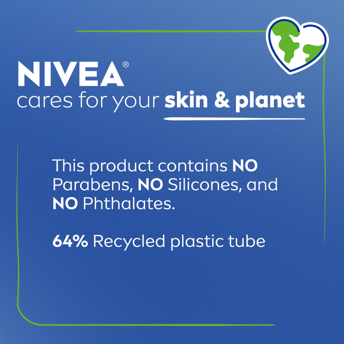 NIVEA in a bathroom setting illustrating daily skincare ritual
